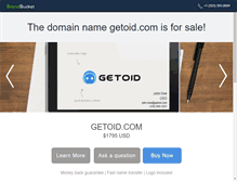 Tablet Screenshot of getoid.com